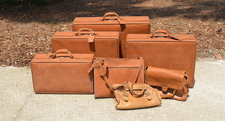 hartmann leather luggage