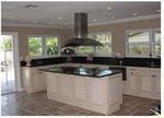 All new stainless hood and appliances throughout