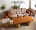 Paul Frankl Style Rattan Furniture BurchardGalleries.com Auction